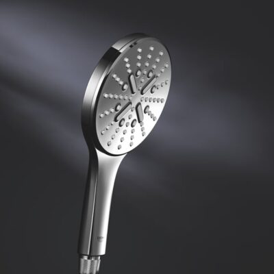 Grohe Rainshower SmartActive handdoucheset zonder stang 3 straalsoorten chroom 26580000 20 Grohe Rainshower SmartActive handdoucheset zonder stang 3 straalsoorten chroom 26580000 20