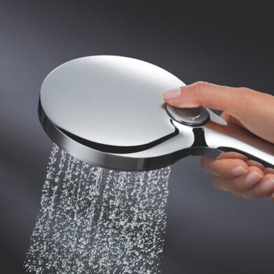 Grohe Rainshower SmartActive handdoucheset zonder stang 3 straalsoorten chroom 26580000 32 Grohe Rainshower SmartActive handdoucheset zonder stang 3 straalsoorten chroom 26580000 32