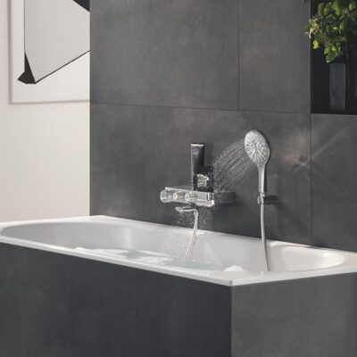 Grohe Rainshower SmartActive handdoucheset zonder stang 3 straalsoorten chroom 26581000 31 Grohe Rainshower SmartActive handdoucheset zonder stang 3 straalsoorten chroom 26581000 31