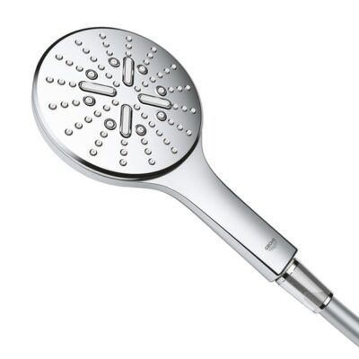 Grohe Rainshower SmartActive handdoucheset zonder stang 3 straalsoorten chroom 26581000 27 Grohe Rainshower SmartActive handdoucheset zonder stang 3 straalsoorten chroom 26581000 27