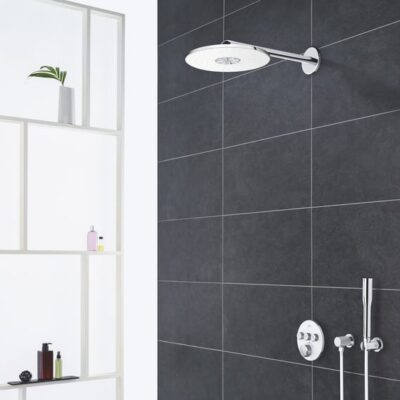 Grohe Rainshower SmartActive regendouchekopset 2 straalsoorten moon white Ø310 mm moon white 26475LS0 9 Grohe Rainshower SmartActive regendouchekopset 2 straalsoorten moon white Ø310 mm moon white 26475LS0 9
