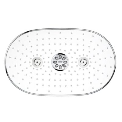 Grohe Rainshower SmartControl thermostatische opbouw regendoucheset met EcoJoy 361 x 220 mm chroom 26250LS0 12