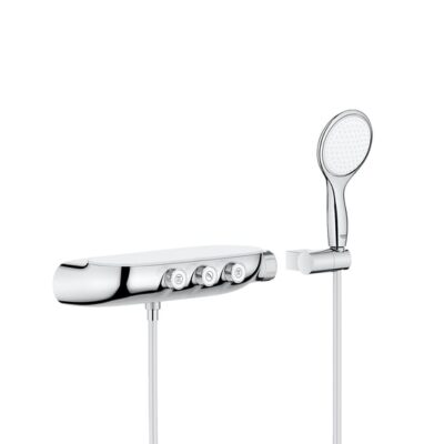 Grohe Rainshower SmartControl thermostatische opbouw regendoucheset met EcoJoy 361 x 220 mm chroom 26443LS0 5