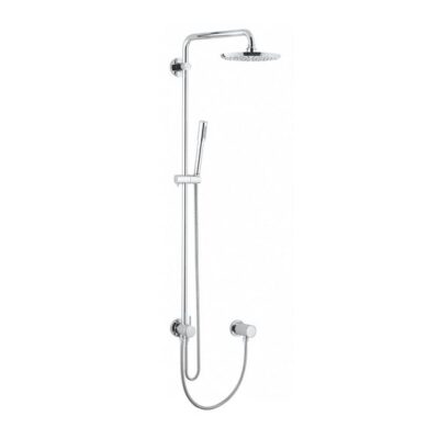 Grohe Rainshower System 210 wandmontage douchesysteem met metaal handdouche en antikalk 27058000 5