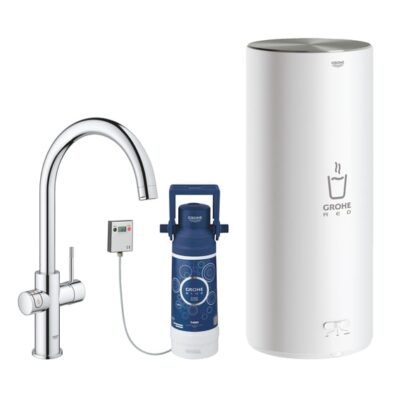 Grohe Red Duo C-uitloop Rond Draaibaar 2 standen Chroom 30079001 10