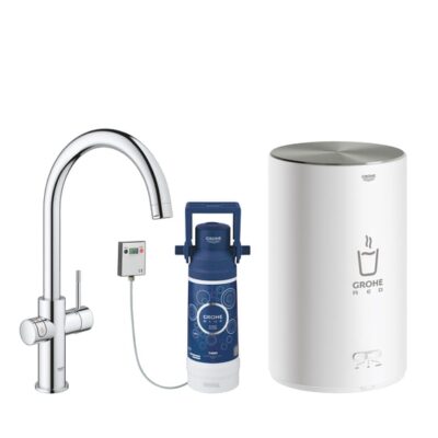 Grohe Red Duo C-uitloop Rond Draaibaar Chroom 30083001 10