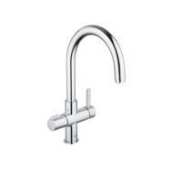 Grohe Red eenhendel keukenmengkraan draaibaar chroom 30033000