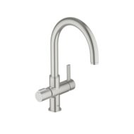 Grohe Red eenhendel keukenmengkraan draaibaar supersteel 30033DC0