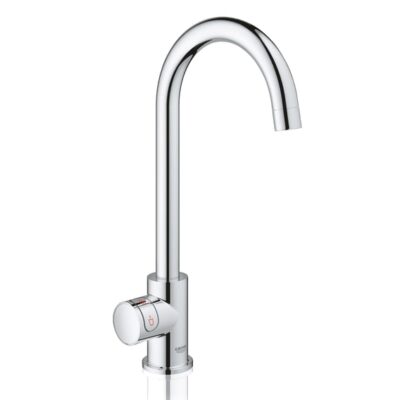 Grohe Red Mono staande kraan C-uitloop rond draaibaar chroom 30080001 5