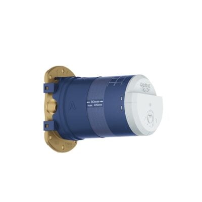 GROHE SmartControl inbouw regendouchesysteem met kubus douchekopset en antikalk chroom 34712000 7