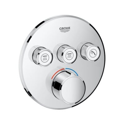 Grohe SmartControl inbouwmengkraan thermostatisch met 4 knoppen en ronde vorm in chroom 29146000 4