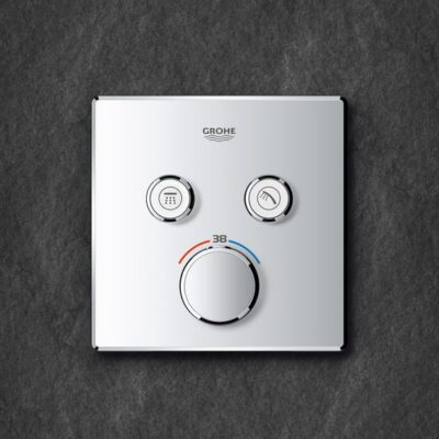 Grohe SmartControl inbouwthermostaat met 3 knoppen – chroom – waterbesparend en veilig 29124000 4