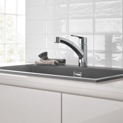 Grohe Start draaibare uittrekbare keukenmengkraan chroom 30531001 11