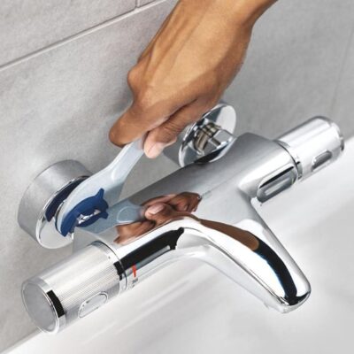 Grohe Start Edge eengreeps opbouw douchemengkraan 1 verbruiker chroom 24197001 7