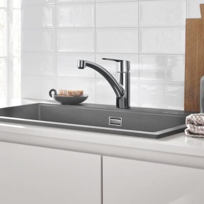 Grohe Start eengreeps keukenmengkraan plat uitloop chroom 30530002 10