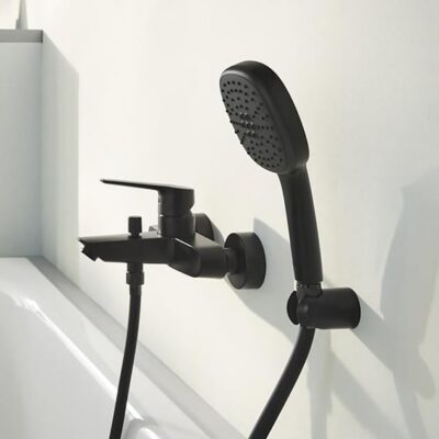 Grohe Start eengreeps opbouw badmengkraan 2 verbruikers mat-zwart 242062432 6