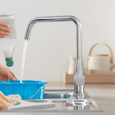 Grohe Start eenhendel keukenmengkraan draaibaar chroom 30630000 11