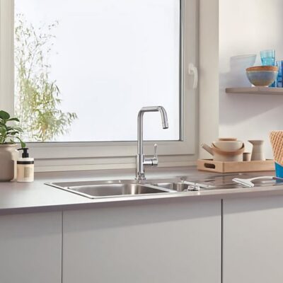 Grohe Start eenhendel keukenmengkraan draaibaar chroom 30630000 4