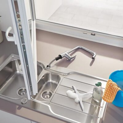 Grohe Start eenhendel keukenmengkraan draaibaar chroom 30630000 5