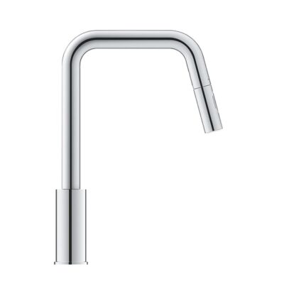 Grohe Start eenhendel keukenmengkraan uittrekbaar draaibaar chroom 30631000 7