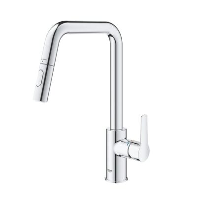 Grohe Start eenhendel keukenmengkraan uittrekbaar draaibaar chroom 30631000 8
