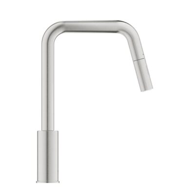 Grohe Start eenhendel keukenmengkraan uittrekbaar draaibaar supersteel 30631DC0 8