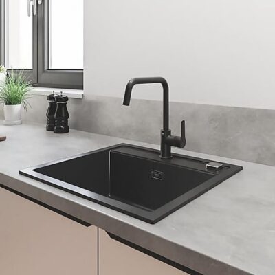 Grohe Start keukenmengkraan draaibaar 2 standen mat-zwart 304702430 8