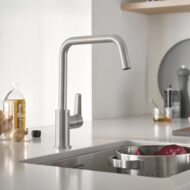 Grohe Start keukenmengkraan draaibaar Supersteel 30470DC0 Grohe Start keukenmengkraan draaibaar Supersteel 30470DC0