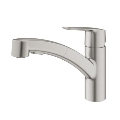 Grohe Start keukenmengkraan draaibaar uittrekbaar Supersteel 30531DC1 5