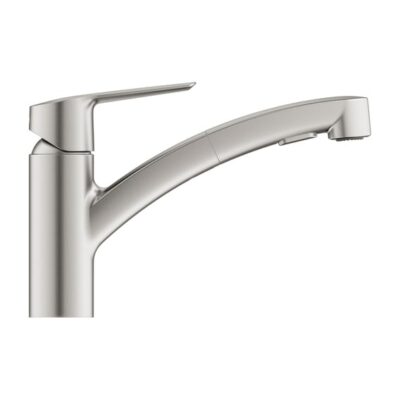 Grohe Start keukenmengkraan draaibaar uittrekbaar Supersteel 30531DC1 6