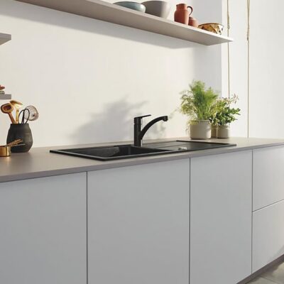 Grohe Start keukenmengkraan mat-zwart draaibaar 305302432 7