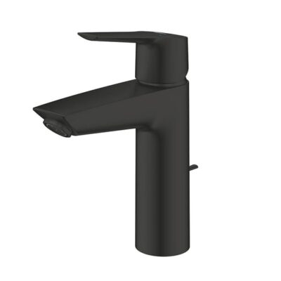 Grohe Start wastafelkraan M-Size met EcoJoy met trekstang-afvoergarnituur mat-zwart 234552432 4