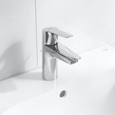 Grohe Start wastafelkraan S-Size met EcoJoy met trekstang afvoergarnituur chroom 24209002 10 Grohe Start wastafelkraan S-Size met EcoJoy met trekstang afvoergarnituur chroom 24209002 10