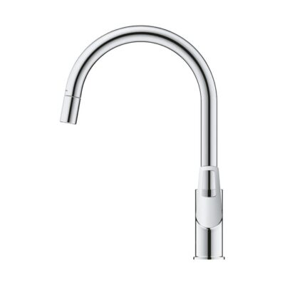 Grohe StartLoop eengreeps keukenmengkraan hoge uitloop uittrekbaar – draaibaar – chroom 30556000 9