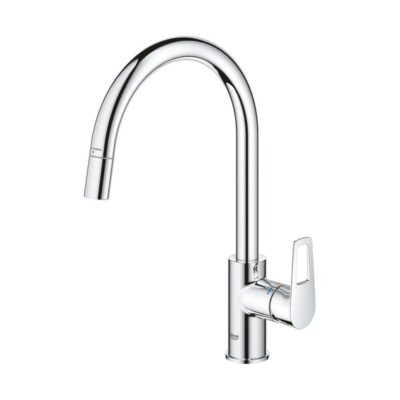 Grohe StartLoop eengreeps keukenmengkraan hoge uitloop uittrekbaar – draaibaar – chroom 30556000 10