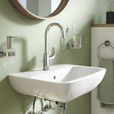 Grohe Swift wastafelkraan L-Size met EcoJoy met trekstang-afvoergarnituur chroom 24330001 12 Grohe Swift wastafelkraan L-Size met EcoJoy met trekstang-afvoergarnituur chroom 24330001 12