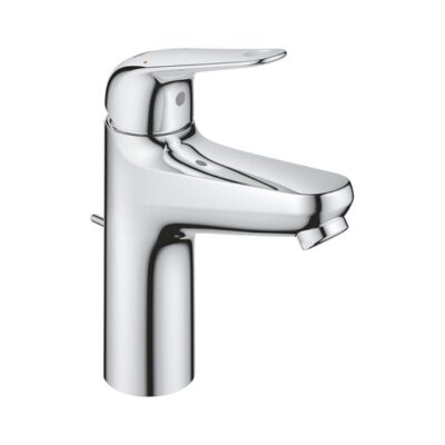 Grohe Swift wastafelkraan M-Size met EcoJoy met trekstang-afvoergarnituur chroom 24325001 12 Grohe Swift wastafelkraan M-Size met EcoJoy met trekstang-afvoergarnituur chroom 24325001 12