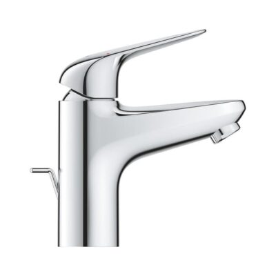 Grohe Swift wastafelkraan S-Size met EcoJoy met trekstang-afvoergarnituur chroom 24316001 12 Grohe Swift wastafelkraan S-Size met EcoJoy met trekstang-afvoergarnituur chroom 24316001 12