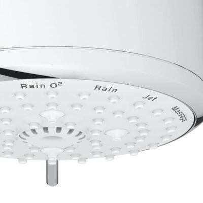 Grohe Tempesta Cosmopolitan hoofddouche 4 straalsoorten Ø100 mm chroom 27591001 6 Grohe Tempesta Cosmopolitan hoofddouche 4 straalsoorten Ø100 mm chroom 27591001 6