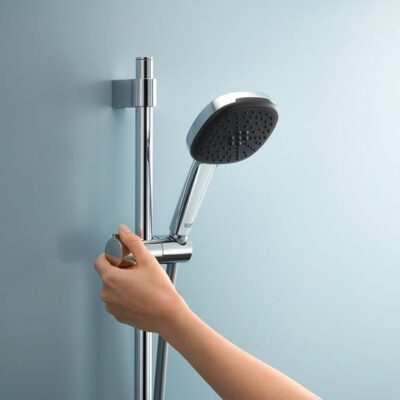 Grohe Vitalio Comfort glijstangset met garnituur 2 straalsoorten 620 mm chroom 2639810E 5