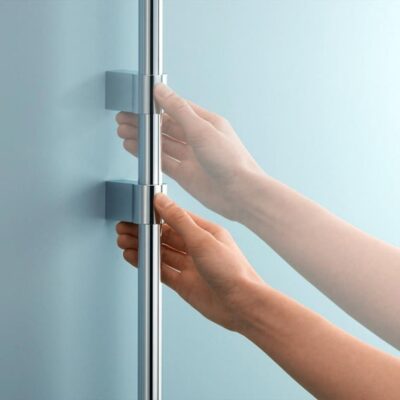 Grohe Vitalio Comfort glijstangset met garnituur 3 straalsoorten 620 mm chroom 26096001 4