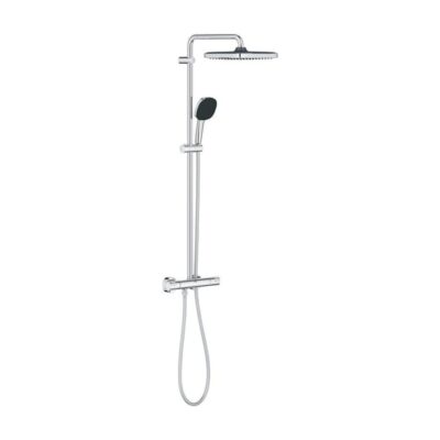 Grohe Vitalio Comfort thermostatische opbouw regendoucheset met EcoJoy 250 x 250 mm chroom 26696001 12