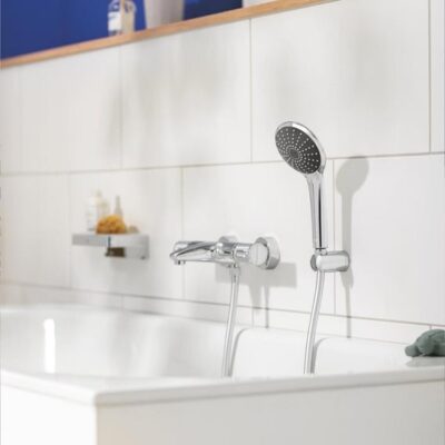 Grohe Vitalio Joy handdoucheset zonder stang 1 straalsoort chroom 27324000 7 Grohe Vitalio Joy handdoucheset zonder stang 1 straalsoort chroom 27324000 7
