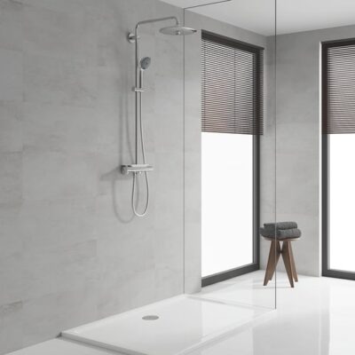 Grohe Vitalio Joy System 260 thermostatische opbouw regendoucheset Ø260 mm chroom 26403001 4