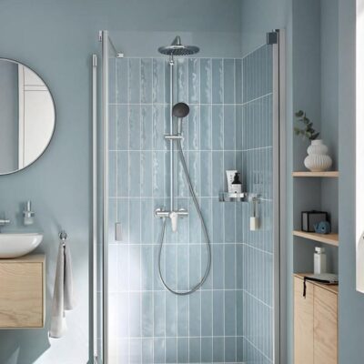 Grohe Vitalio Start System 250 eengreeps opbouw regendoucheset Ø250 mm chroom 26679001 4