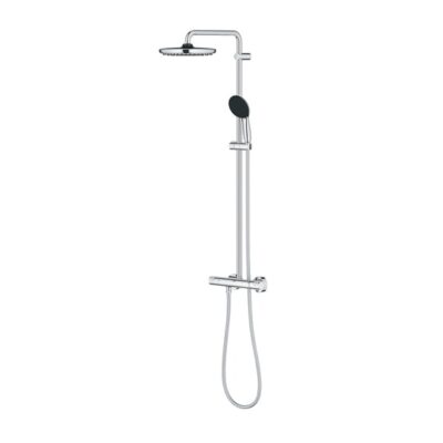 Grohe Vitalio Start System 250 thermostatische opbouw regendoucheset met EcoJoy Ø250 mm chroom 26677001 6