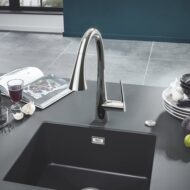 Grohe Zedra eenhendel keukenmengkraan draaibaar uittrekbaar chroom 32294002 Grohe Zedra eenhendel keukenmengkraan draaibaar uittrekbaar chroom 32294002