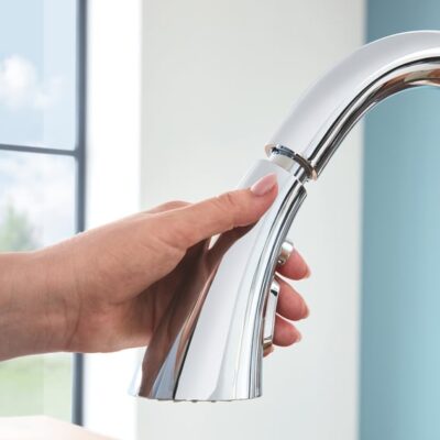 Grohe Zedra eenhendel keukenmengkraan draaibaar uittrekbaar chroom 32294002 38 Grohe Zedra eenhendel keukenmengkraan draaibaar uittrekbaar chroom 32294002 38