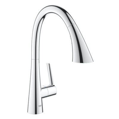 Grohe Zedra eenhendel keukenmengkraan draaibaar uittrekbaar chroom 32294002 25 Grohe Zedra eenhendel keukenmengkraan draaibaar uittrekbaar chroom 32294002 25