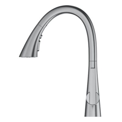 Grohe Zedra eenhendel keukenmengkraan draaibaar uittrekbaar Supersteel 32294DC2 11